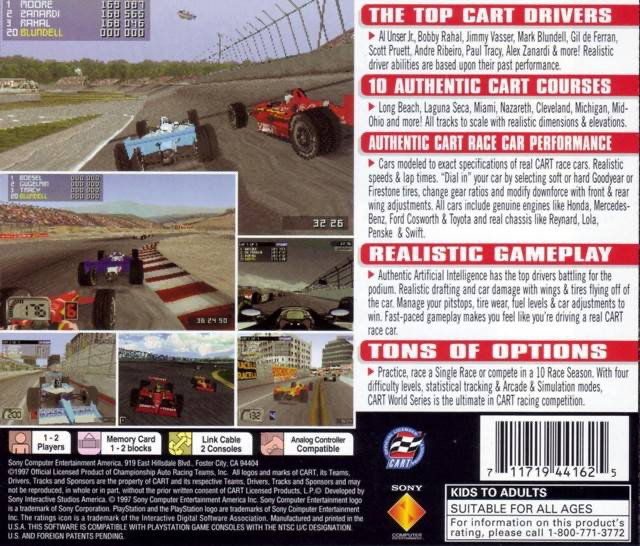 CART World Series - PS1