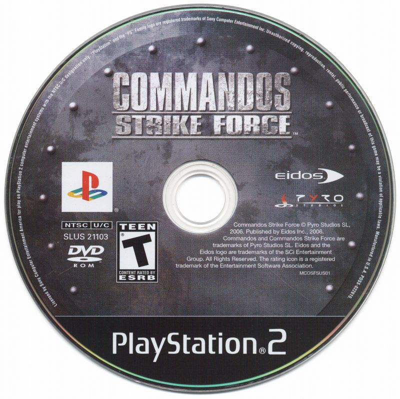 Commandos Strike Force - PS2