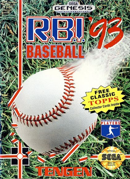 RBI Baseball '93 - Genesis