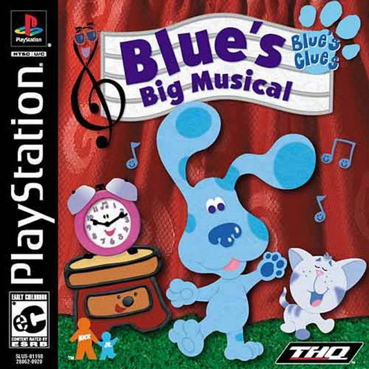 Blue's Clues: Blue's Big Musical - PS1