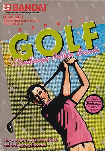 Bandai Golf Challenge Pebble Beach - NES