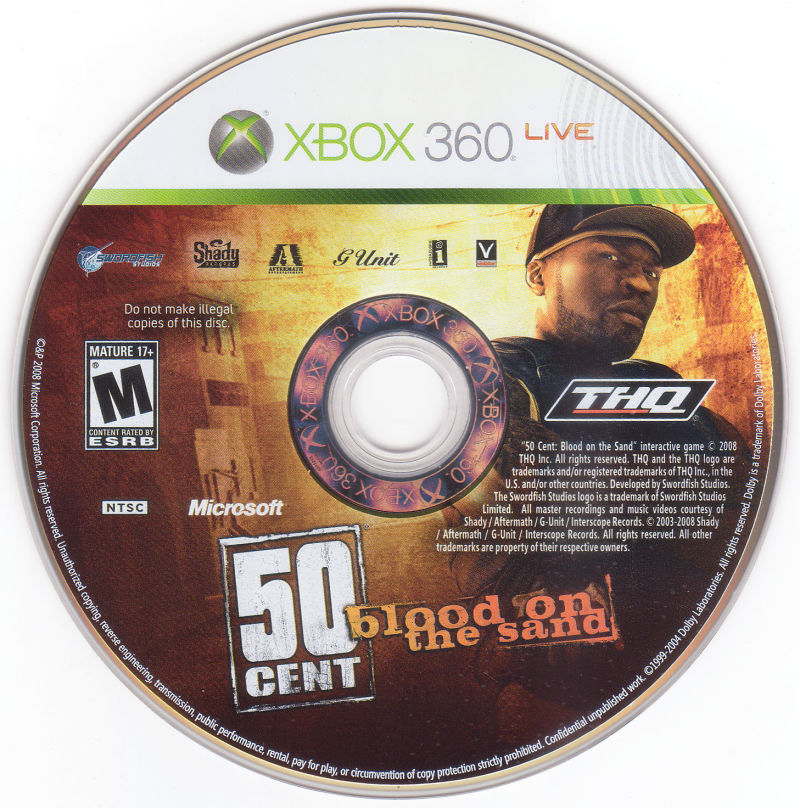 50 Cent: Blood on the Sand for Xbox deals 360