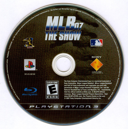 MLB 07: The Show - PS3