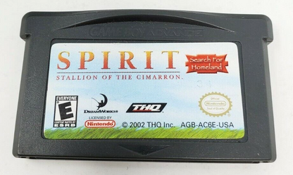 Spirit Stallion of the Cimarron Search for Homeland - GBA