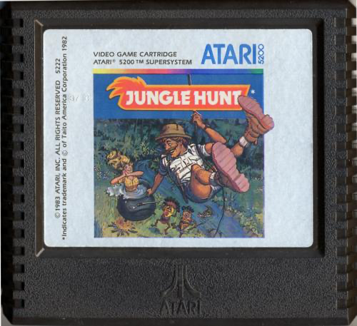 Jungle Hunt - Atari 5200