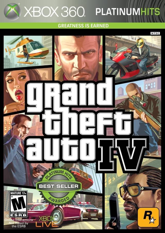 Grand Theft Auto 4 - Platinum Hits - Xbox 360