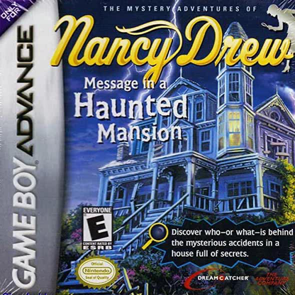 Nancy Drew Message in a Haunted Mansion - GBA