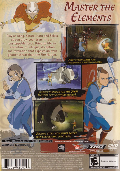 Avatar: The Last Airbender - PS2