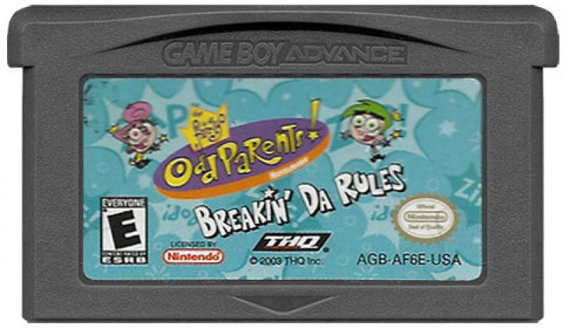 Fairly Odd Parents Breakin Da Rules - GBA