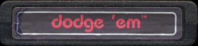 Dodge 'Em (Text Label) - Atari 2600