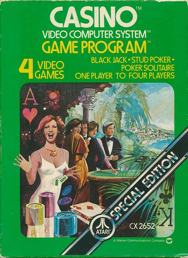 Casino (Text Label) - Atari 2600