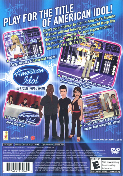 American Idol - PS2