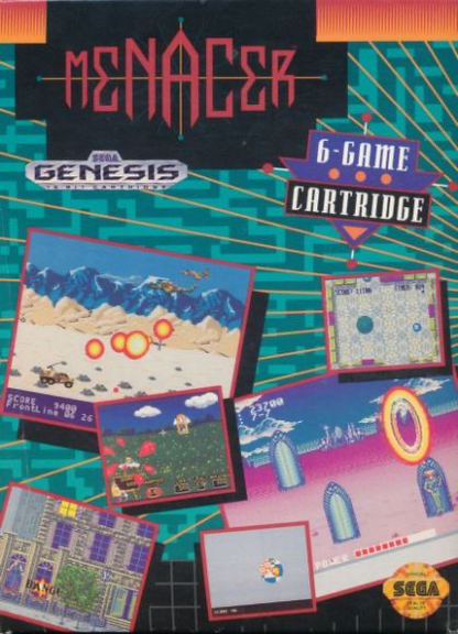 Menacer 6-Game Cartridge - Genesis