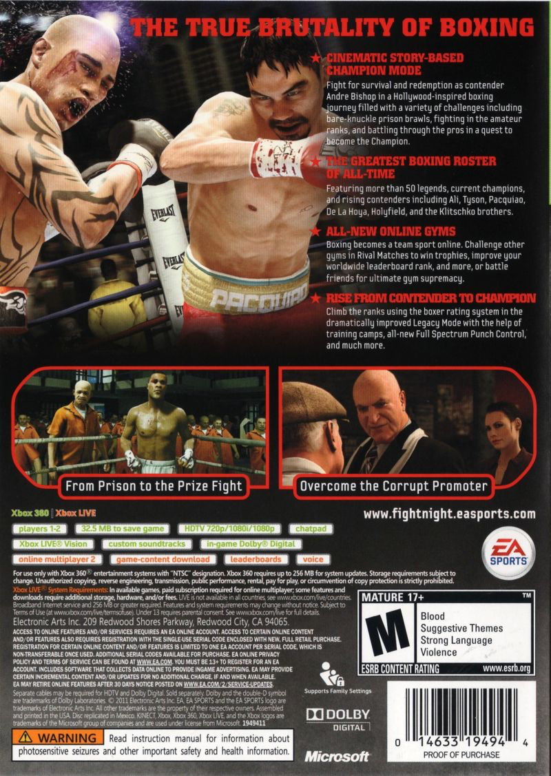 Fight Night: Champion - Xbox 360