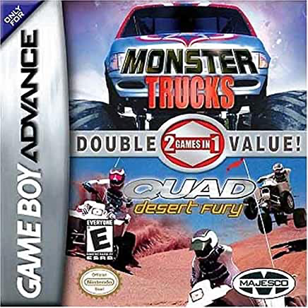 Monster Trucks Quad Fury Double Pack - GBA