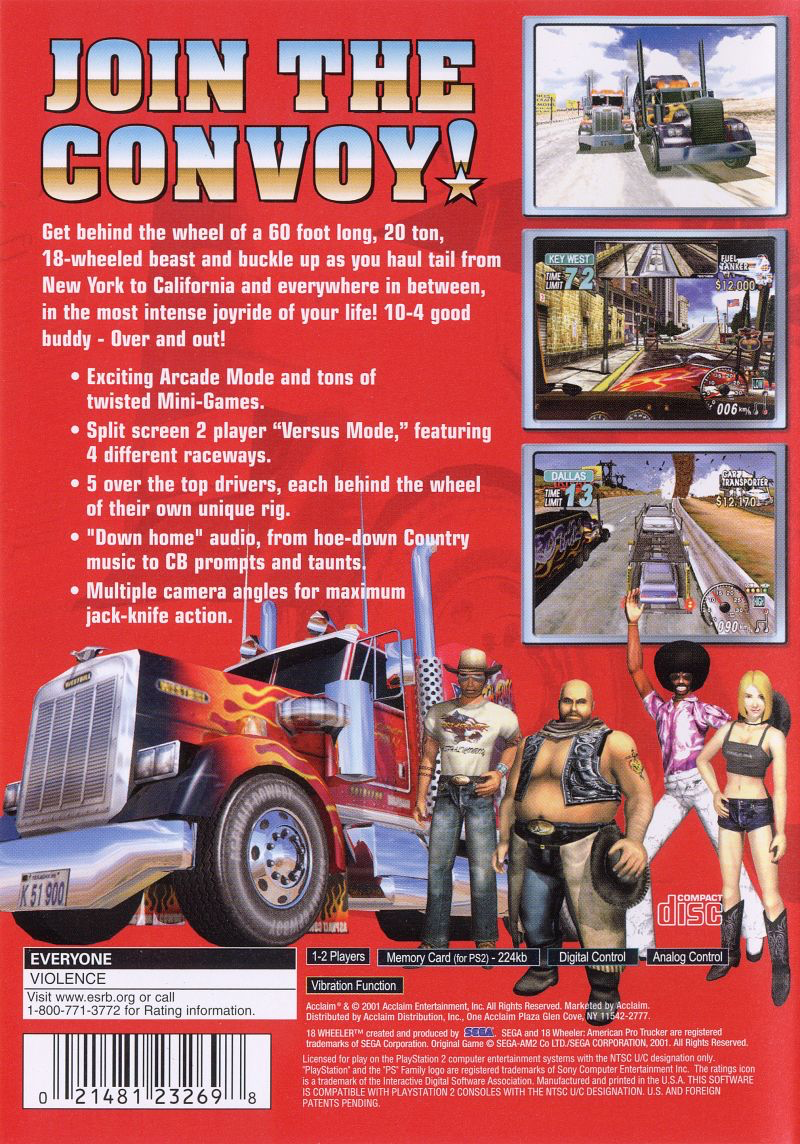 18 Wheeler American Pro Trucker - PS2