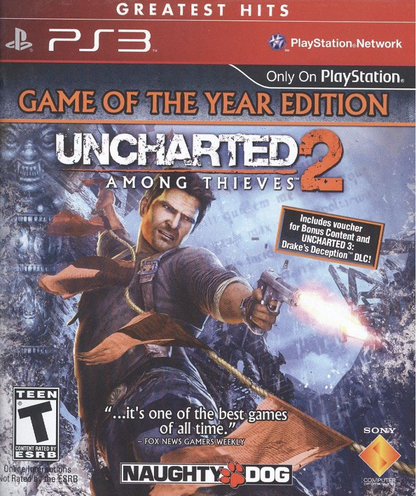 Uncharted + Uncharted 2 Dual Pack - PS3