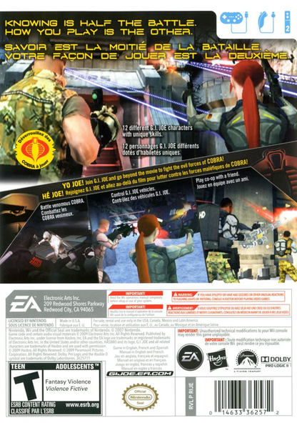 GI Joe: The Rise of Cobra - Wii