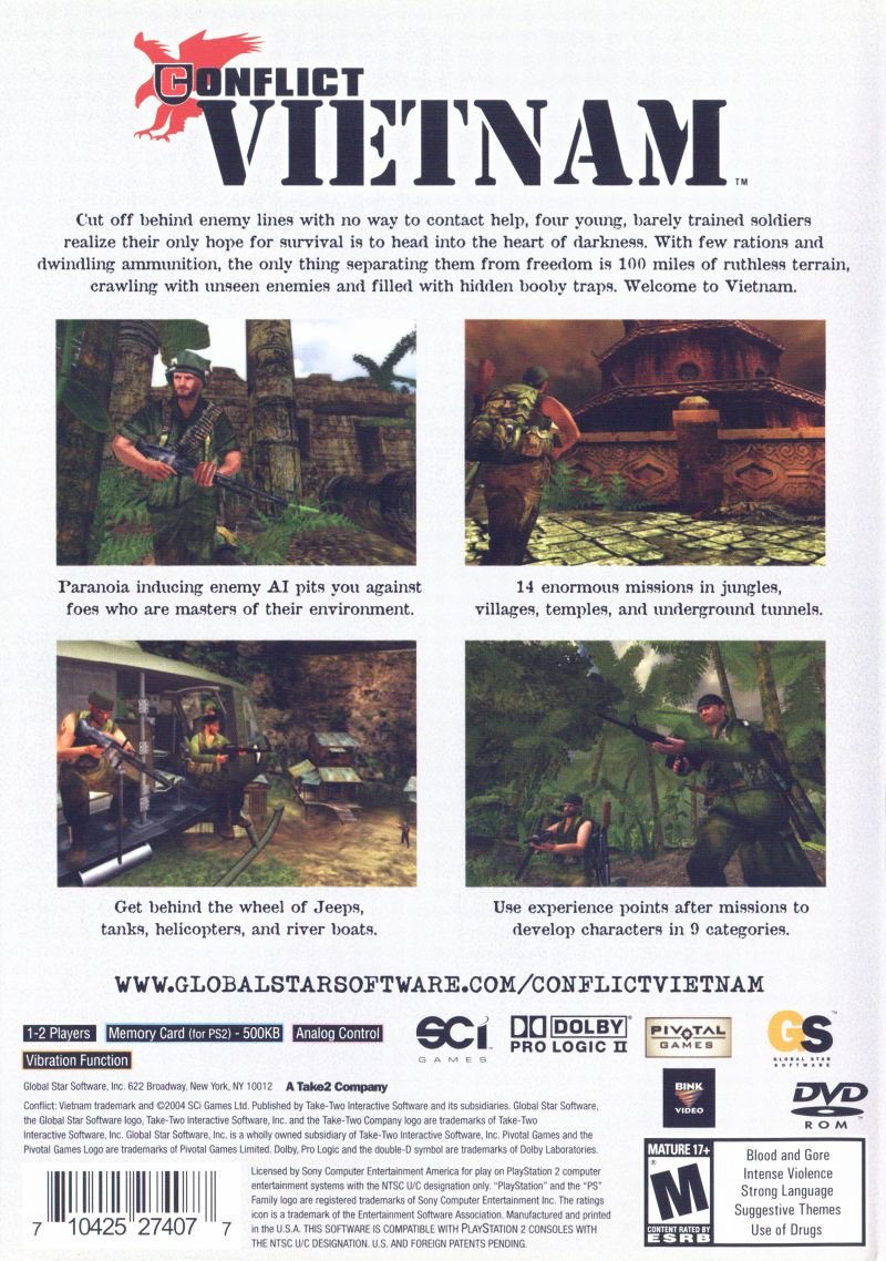 Conflict Vietnam - PS2