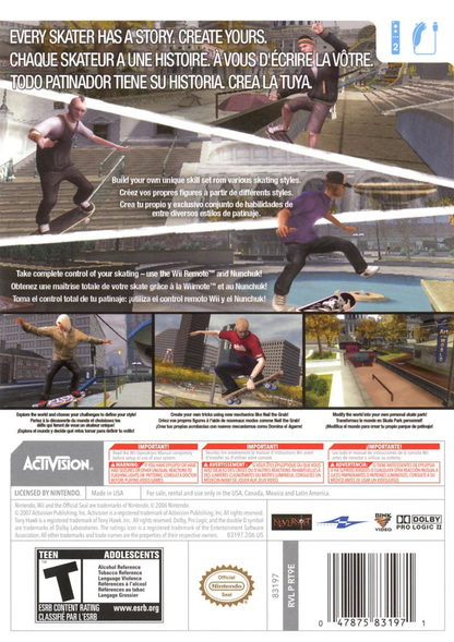 Tony Hawk's Proving Ground - Wii