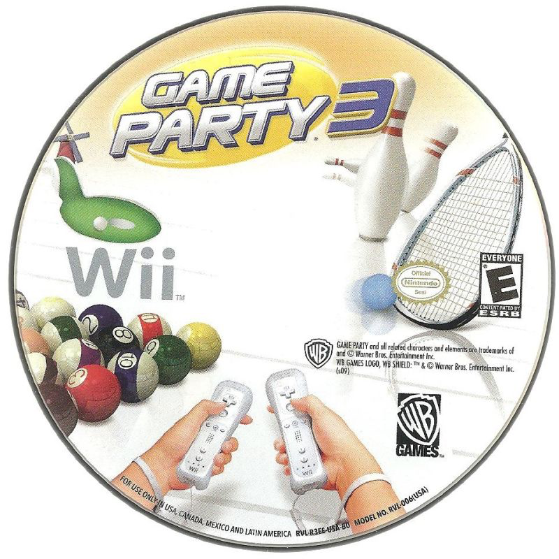 Game Party 3 - Wii