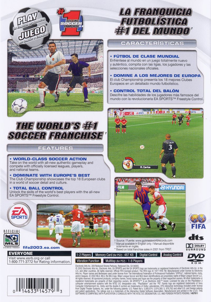 FIFA 2003 - PS2