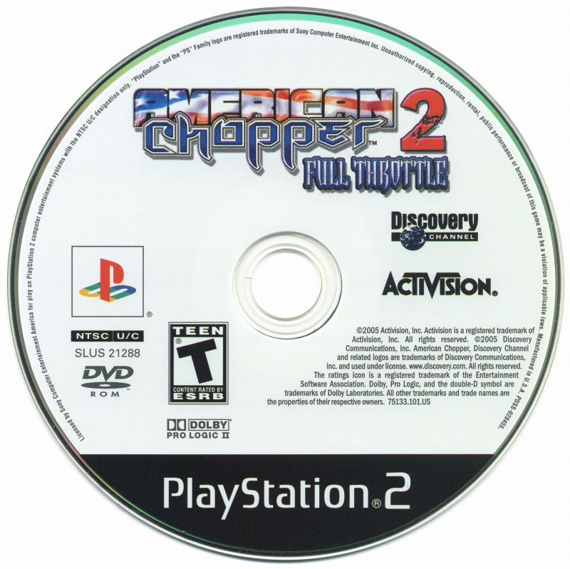 American Chopper 2: Full Throttle - PS2