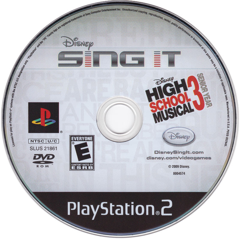 Disney Sing It: High School Musical 3 - PS2