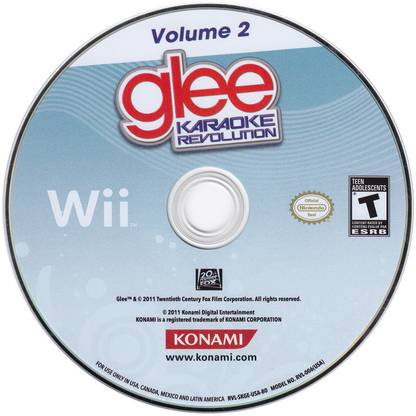 Karaoke Revolution: Glee Volume 2 - Wii