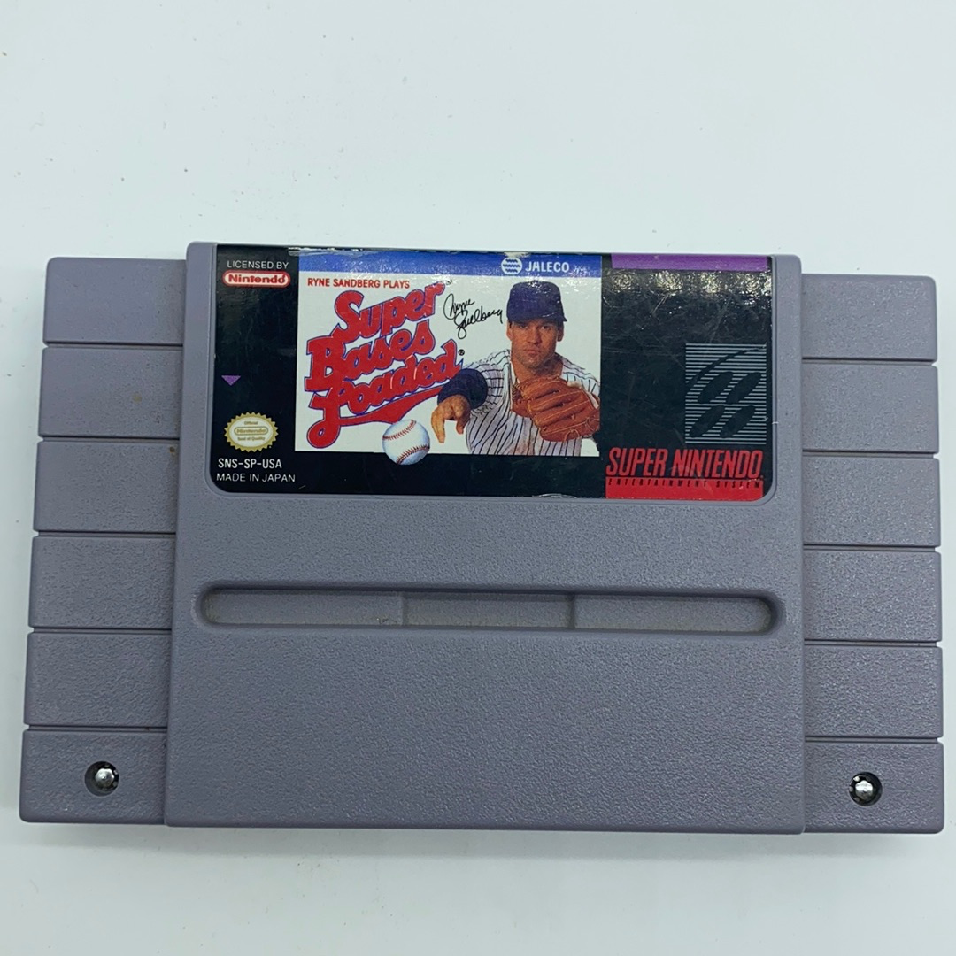 Super Bases Loaded, Ryne Sandberge Plays - SNES