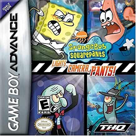 SpongeBob SquarePants Lights Camera Pants - GBA