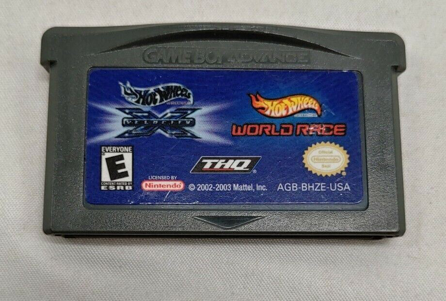 Hot Wheels: Velocity X + Hot Wheels: World Race - GBA