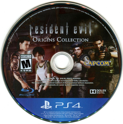 Resident Evil Origins Collection - PS4