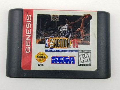 NBA Action '95 starring David Robinson - Genesis