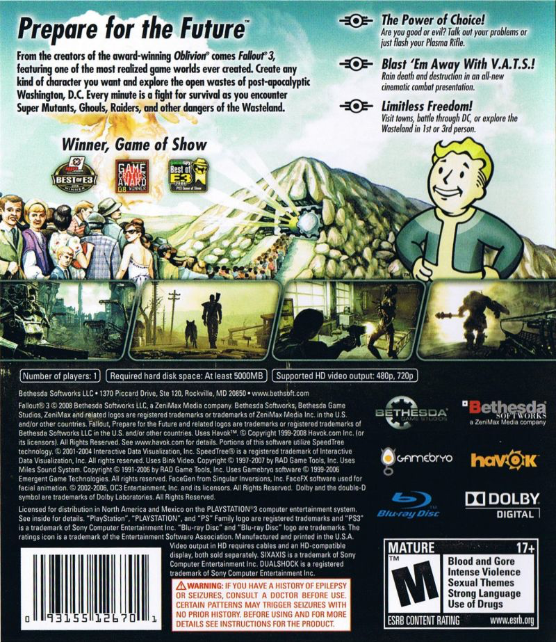 Fallout 3 - PS3