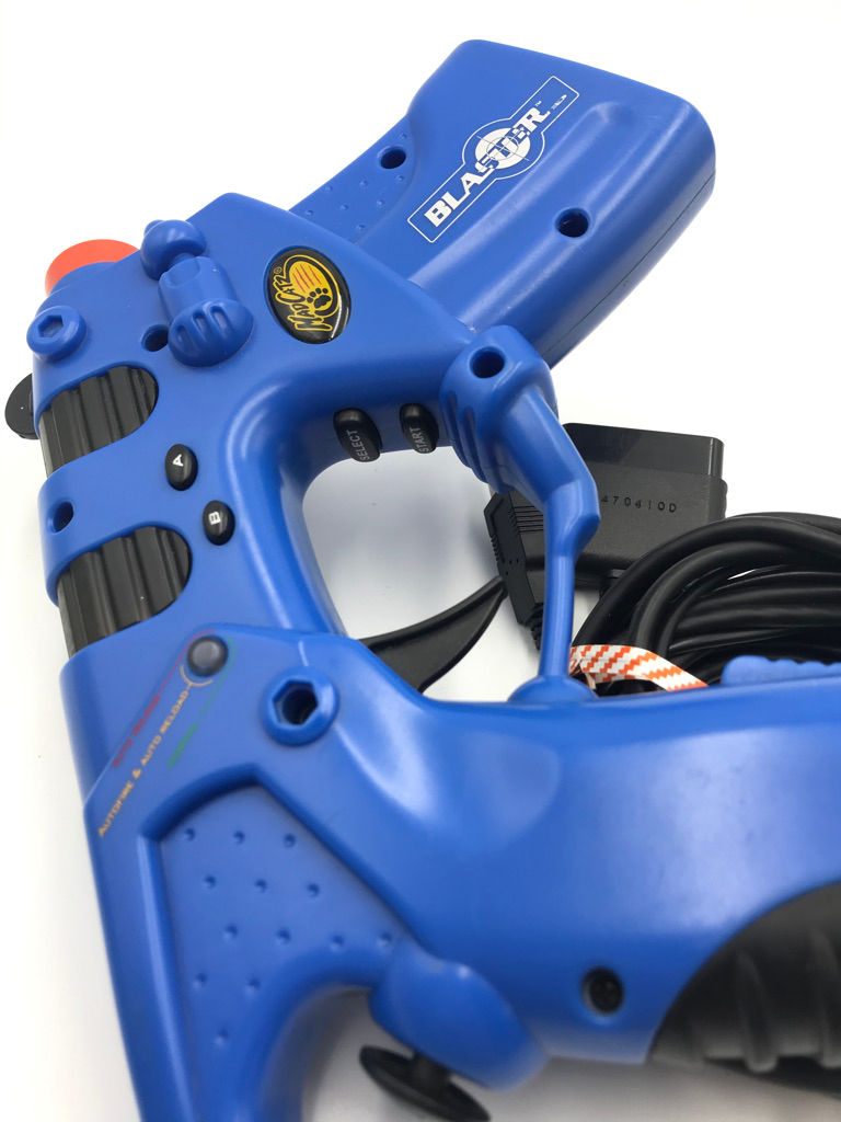 Light Gun PS2 Mad Catz Blaster Blue - PS2