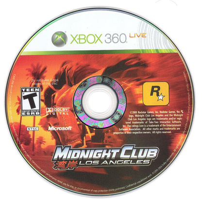 Midnight Club: Los Angeles - Xbox 360