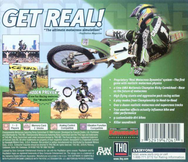 Championship Motocross - PS1