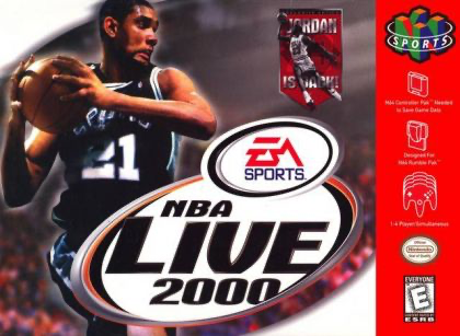 NBA Live 2000 - N64