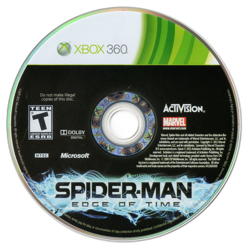 Spider-Man: shops Edge of Time for Xbox 360