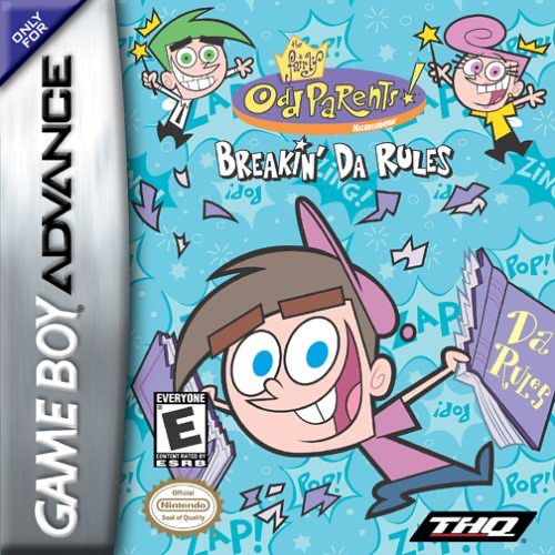 Fairly Odd Parents Breakin Da Rules - GBA