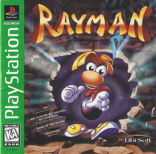 Rayman - Greatest Hits - PS1