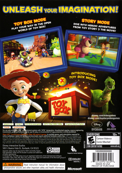 Toy Story 3 - Xbox 360