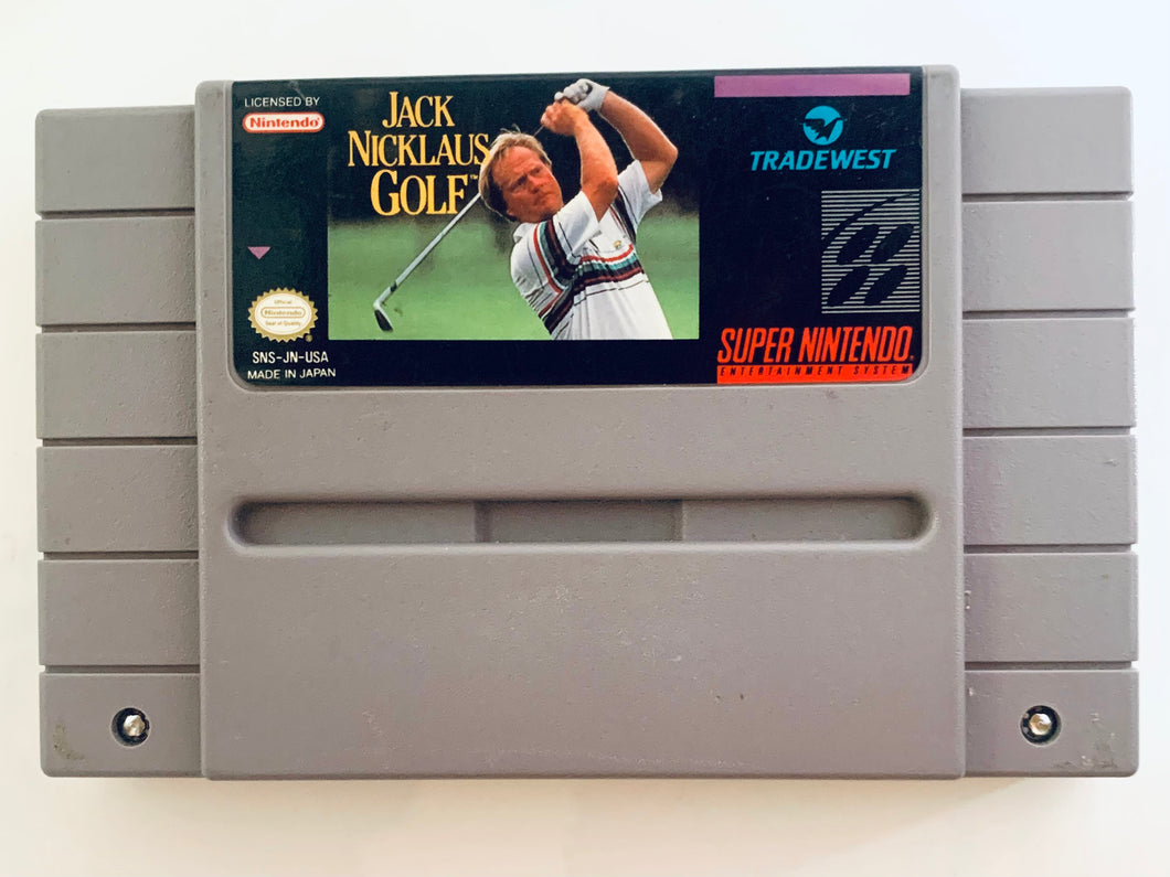 Jack Nicklaus Golf - SNES