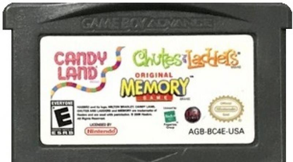 Candy Land Chutes and Ladders Memory - GBA