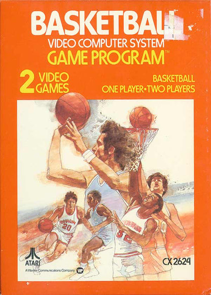 Basketball (Text Label) - Atari 2600