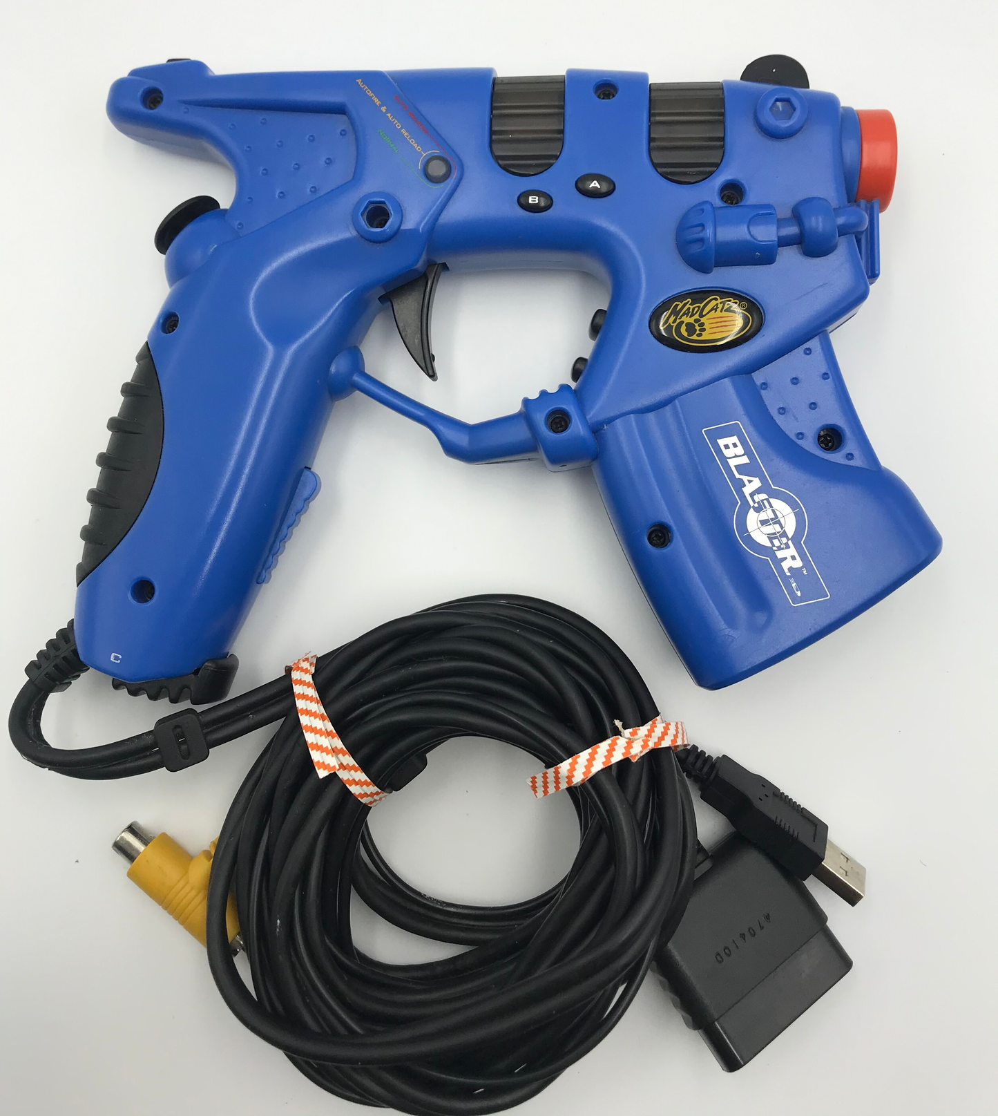 Light Gun PS2 Mad Catz Blaster Blue - PS2