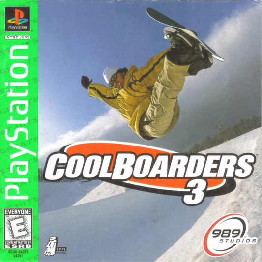 Cool Boarders 3 - Greatest Hits - PS1