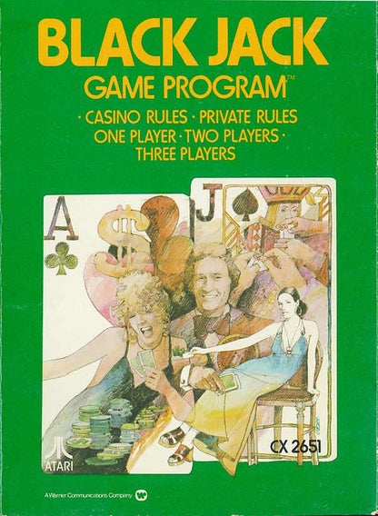 Blackjack (Text Label) - Atari 2600