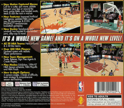 NBA ShootOut 97 - PS1